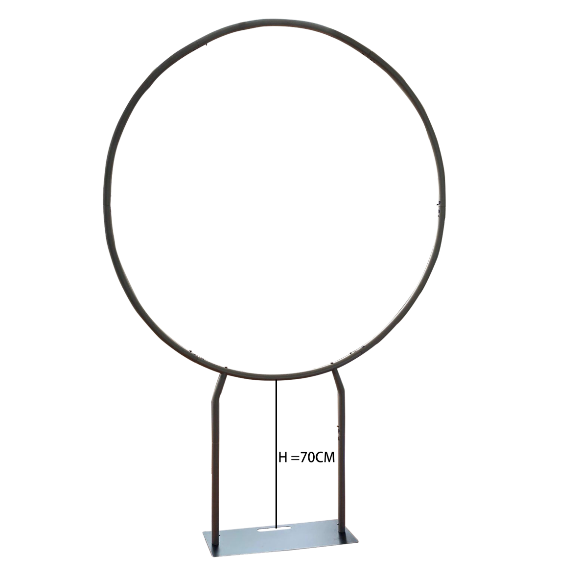 5ft Round Circle Backdrop + Circle Stand + 3 Cylinders + 3 Pedestal Covers-ueventsupplies