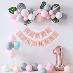 87pcs Pink Balloon Garland Arch Kit for Birthday/Wedding/Baby Shower Party Decoration-ueventsupplies