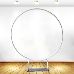 Party & Hoop Balloon Circle Loop Flower Arch Photo Booth Backdrop Stand Round Backdrop
