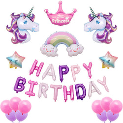 Purple Unicorn Balloon Kit for Birthday Party Unicorn Theme Party Decoration